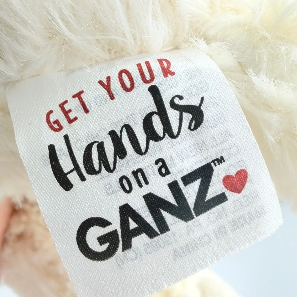 Ganz Serenity Lamb Plush Kids One Size Cream New God Bless This Child Cross